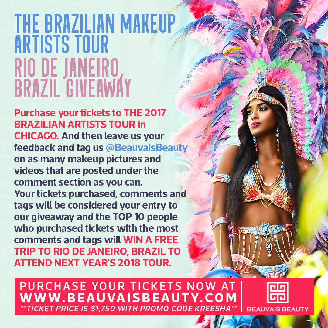 Makeup promo flyer