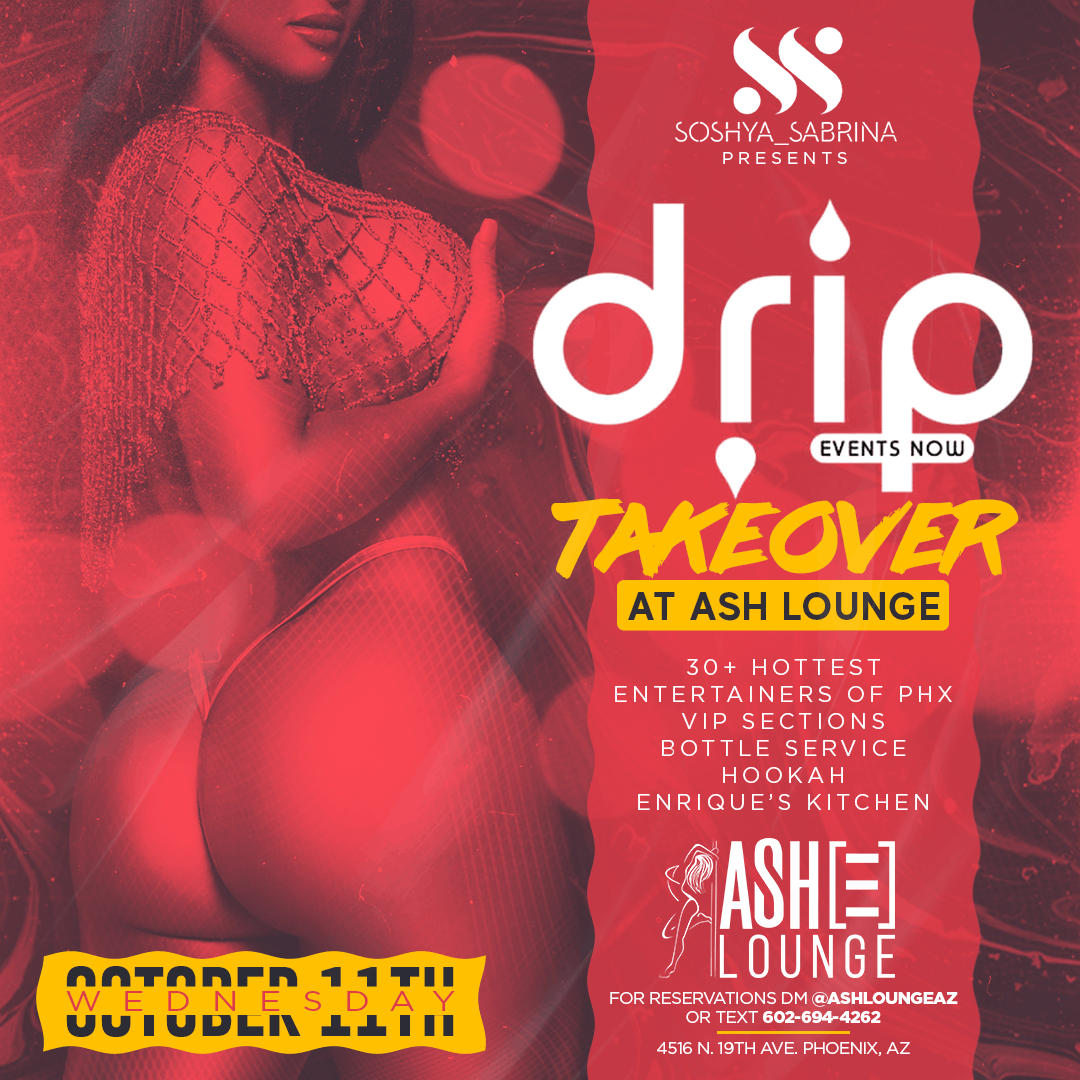 Takeover flyer design