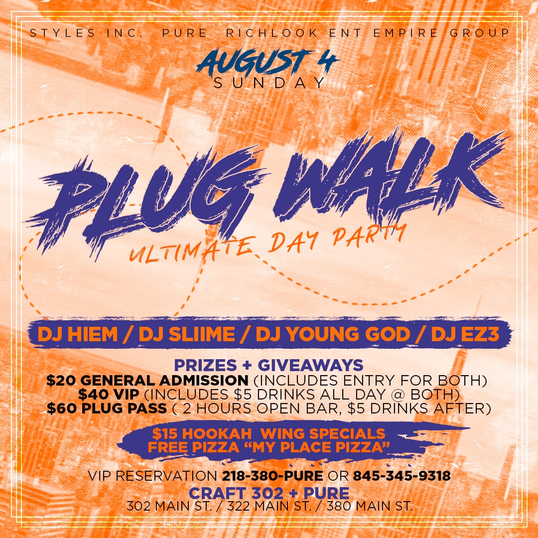 Day party flyer