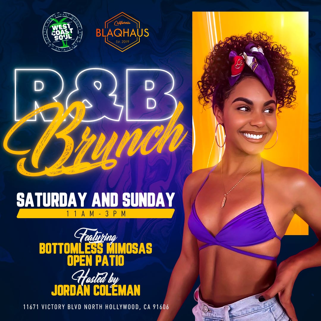 RnB Brunch Party Flyer